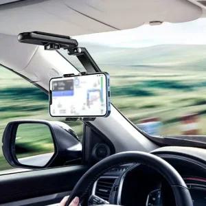썬바이저핸드폰거치대 자유로운 자동차량용핸드폰 고속무선충전거치대 고속무선충전기