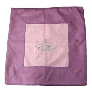 갤러리아 꽃 나비 전통 자수 한실 좌식 방석커버 꽃보라