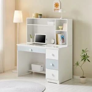 [히트가구] C4203 LPM 3단 서랍 책꽂이 책상세트 1200 5colors (착불)