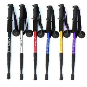 [아우트]접이식 레키등산스틱 스틱 T자스틱 4단