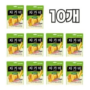 해태 자가비 짭짤한맛 45g 10개 사무실간식 대용량