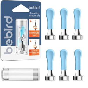 [미국배송] 이어 왁스 제거 도구 교체 팁 습식/건식 이어왁스 청소용 6개 비버드 이어사이트 플러스 시리즈/30S/R1/X17 프로/D3 프로용 오리지널 클리너 카메라