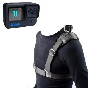 고프로 11 블랙 호환 숄더 바디 스트랩 가슴 하네스 삼각대 어댑터 고프로10 고프로9 히어로