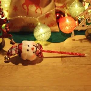 큐티 대두 눈사람 볼펜 크리스마스소품 크리스마스볼펜 눈사람볼펜 판촉물 크리스마스판촉물