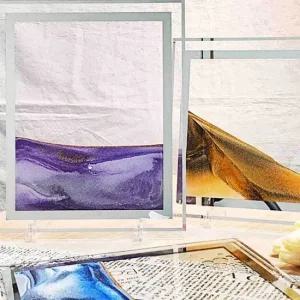 샌드아트 대형 인테리어 모래액자 어소품 모래액자 모래 모래멍 집들이 무드등 샌드아트