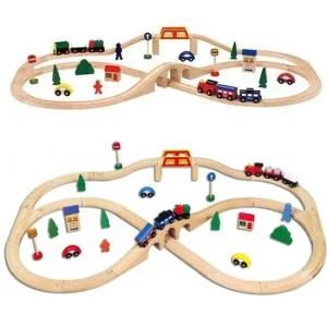안심 놀이 원목 기차 놀이 레일 만들기 두뇌발달 쿠킹토이 음식놀이 아이용품 아이선물