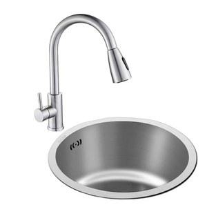 원형 싱크볼 매립형 씽크볼 카페 인테리어 스테인리스 둥근