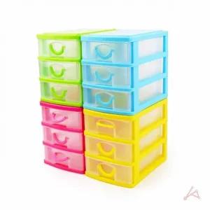 다용도 미니 침실가구 세트 가구 EAS 3단 인테리어 서랍장