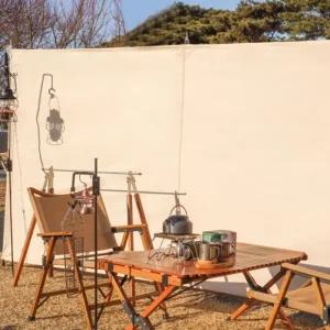 코누 윈드스크린 캠핑 바람막이 면 사이드월 160cm M