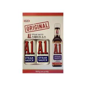 코스트코 KRAFT A1 스테이크소스 283Gx3_ 유리병