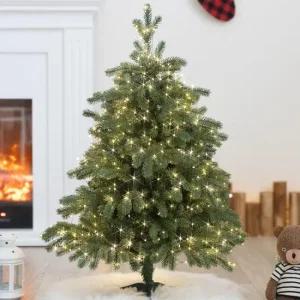 플라워트리 크리스마스 트리 나무 무장식 꽉찬 노빌리티 100cm