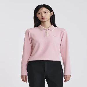 블랙야크 여성 데일리 기모 폴로티 얇은 기모의 가을 겨울 기본 카라티 1BYTSF4527