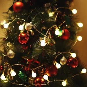 고품질 LED 앵두 건전지 전구 웜노랑 20P 캠핑무드등 앵두조명 (WCF1F48)