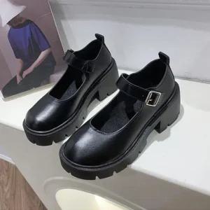 인기상품 여성 유광 무광 메리제인 슈즈 1P 6.5cm 스트랩 구두 [WBDC90B_250921]