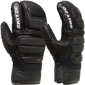 2526 스킷조 웜미트 슈퍼지 삼지 스키장갑 블랙