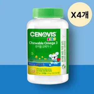 세노비스 어린이 오메가3 츄어블 영양제 150캡슐 X4개