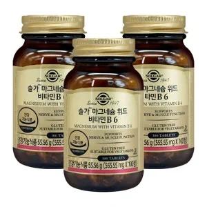 [기타]솔가 마그네슘 위드 비타민 B6 100정X3개_23275467_672009