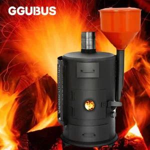 [꾸버스]화목난로 펠렛 겸용 캠핑 펠릿 장작 나무 난로 가정용 업소용 난방 농막 G-9