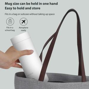 휴대용 스테인리스 스틸 전기 주전자 여행용 차 끓는 물 자동 차단