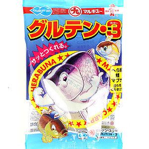 마루큐 글루텐3 딸기후르츠향 소포장 3봉지 일제 떡밥