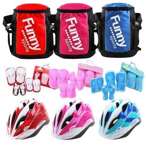 스포츠 유아동 헬멧 보호대 가방 레드 핑크 블루 블랙 악세서리 인라인 킥보드 보호장구