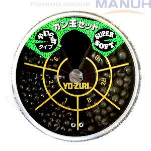 요즈리 순정 봉돌 세트 G3~3B 봉돌 케이스 좁쌀 조개