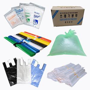 비닐봉투 재활용 분리수거 쓰레기 배접 검정 투명 백색 봉지 배달 이불 마트 생분해 팬시 비닐쇼핑백 롤백