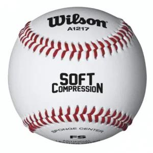 윌슨 야구공 A1217 안전야구공 캐치볼 1개