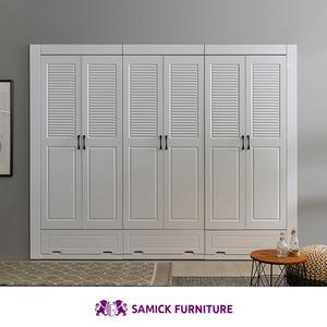 [삼익가구]밀란 하프갤러리 하단서랍형 9자 장롱