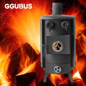 꾸버스 한라30 화목난로 캠핑 야외 장작 나무 농막 벽난로 가정용 업소용 난방