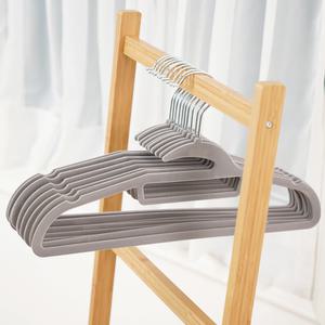 [엠에프매직하우스]MF고리회전형 벨벳 스마트 논슬립 옷걸이 30개 행거