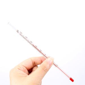 휴대용 유리 막대 알콜 알코올 온도계 모음