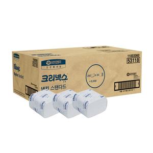 크리넥스 냅킨 6000매 53118 업소용 대용량 내프킨 테이블 티슈 (제품변경 5311868)