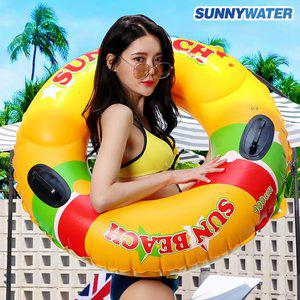 [케이에스몰]썬비치 튜브 100cm//풀장/물놀이튜브//용품