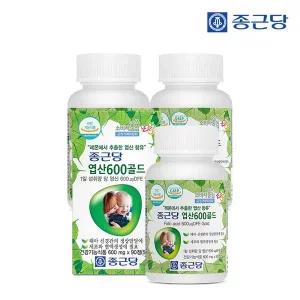 갤러리아 종근당 엽산 600골드 600mgX90정 3병 (9개월분)