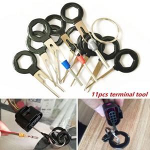 11PCS 터미널 제거 자동차 배선 커넥터 핀 뽑기 도구
