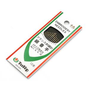 [튤립 DEN-023]프랑스 자수바늘-가는 사이즈