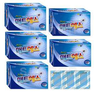 보령제약 그린세이프 매트에스 60매X5개/모기 매트 리필