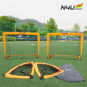 엔포유 N4U-S100 휴대용 접이식 팝업 축구골대 원터치 네트