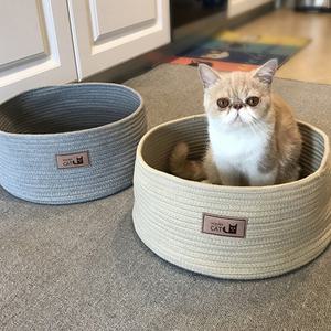 코튼 바스켓 / 고양이 바구니 / 스크래쳐 하우스