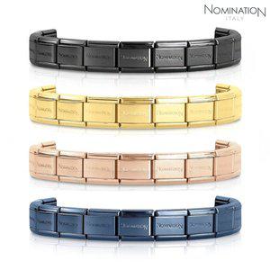 [노미네이션](단독구매불가) 컴포저블 클래식 컬러(Colored) 베이스 팔찌 13링크 030001/SI (택1)