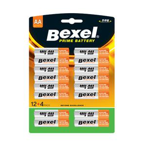 벡셀 알카라인 AA 12+4개입(16개입)