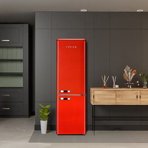 쿠잉 레트로 소형냉장고 REF-C270 미니 원룸 일반