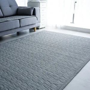 [인룸]노이즈 시어서커 누빔러그 100x150