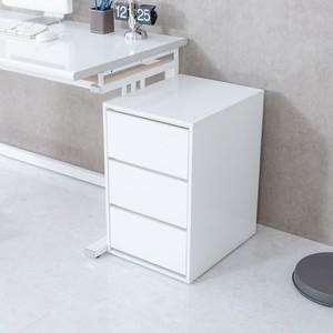 스칼렛 2인용 다용도 학생 컴퓨터책상 3단 서랍장