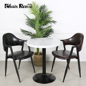 체어센스 600파이 원형테이블 비올렛체어 2인용 세트