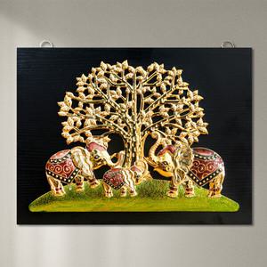 라움데코 헤아미 코끼리 입체 인테리어 액자 300x400