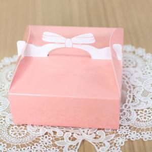 리본 타르트 파이 상자(+받침) 소 - 10개