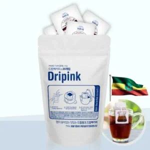 아트박스/드립핑크 드립핑크 갓볶은 에티오피아 예가체프 10g x 20봉 드립백커피 ( 보관 편한 지퍼백포장)