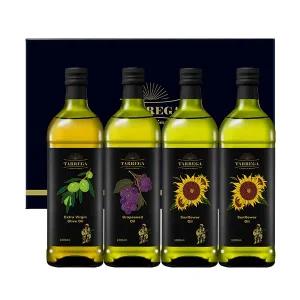 [타레가][10월 1일 오후 1시 배송마감][타레가]오일 1000mlx4 선물세트(올리브+포도+해바2)